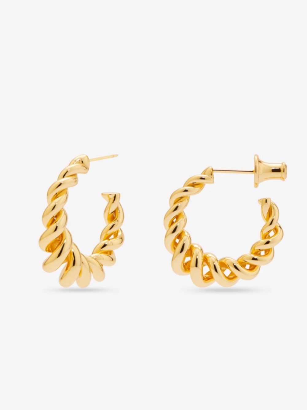 MEGA TWISTER HOOP EARRINGS